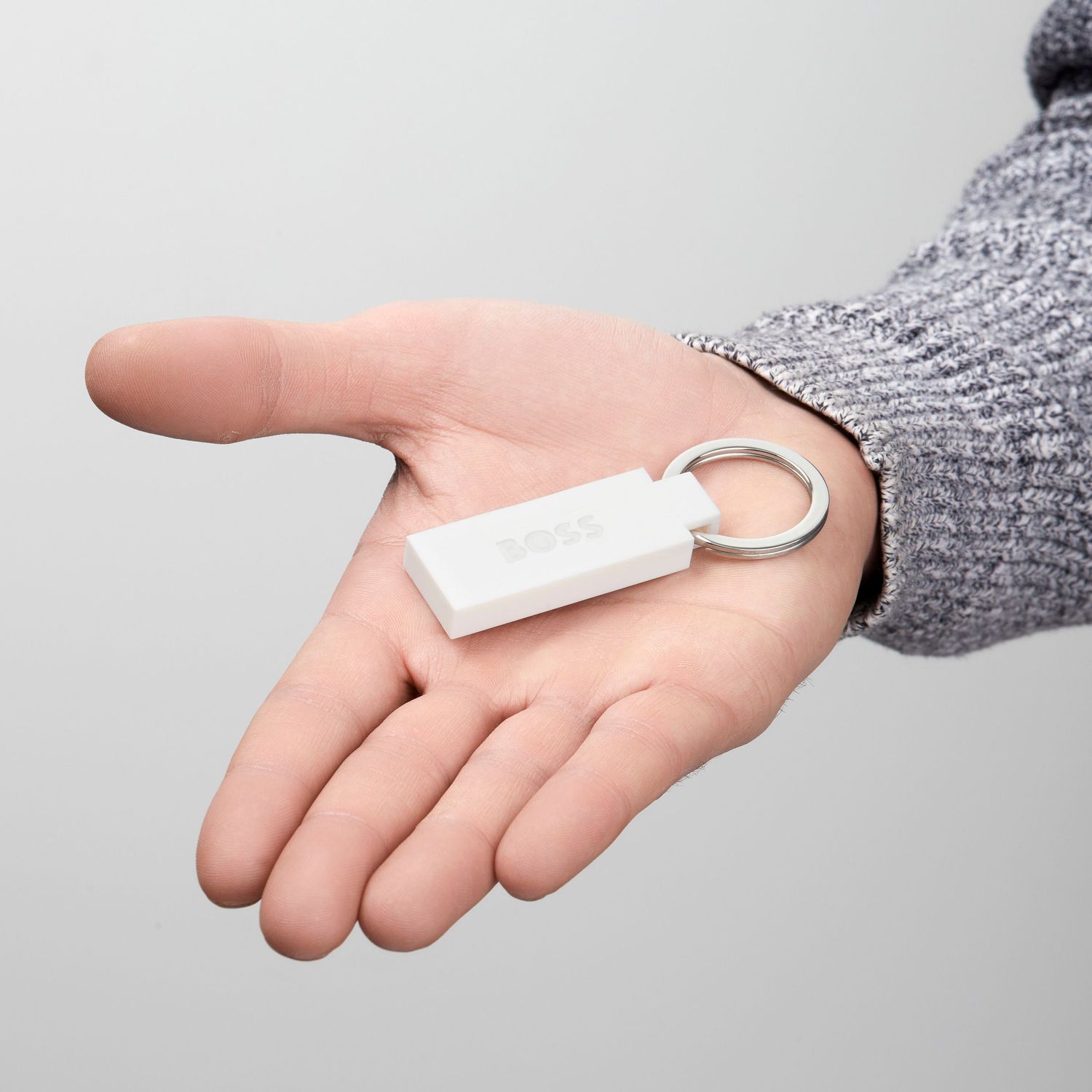 Breloczek na klucze Edge Iconic White - obrazek 3