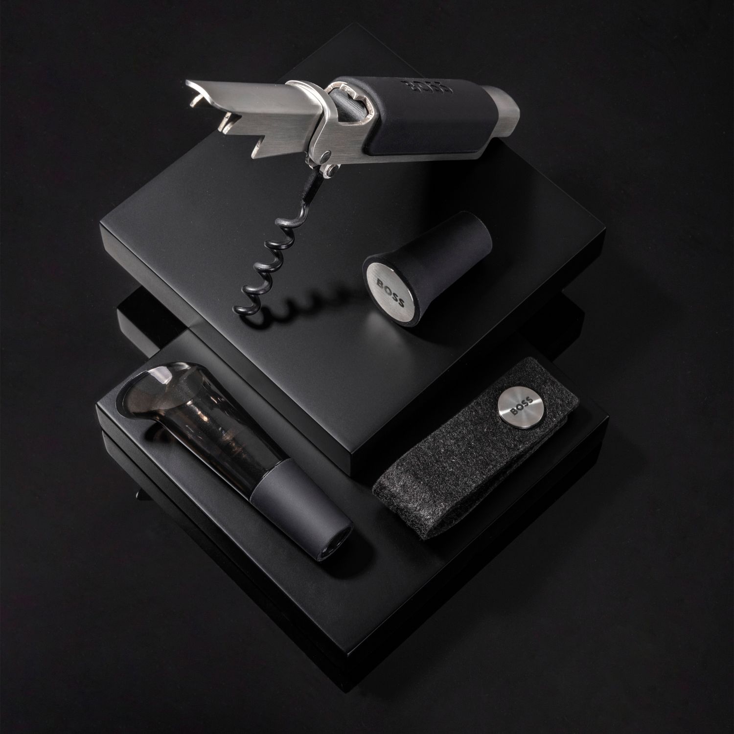 Zestaw do wina Iconic Black - obrazek 8