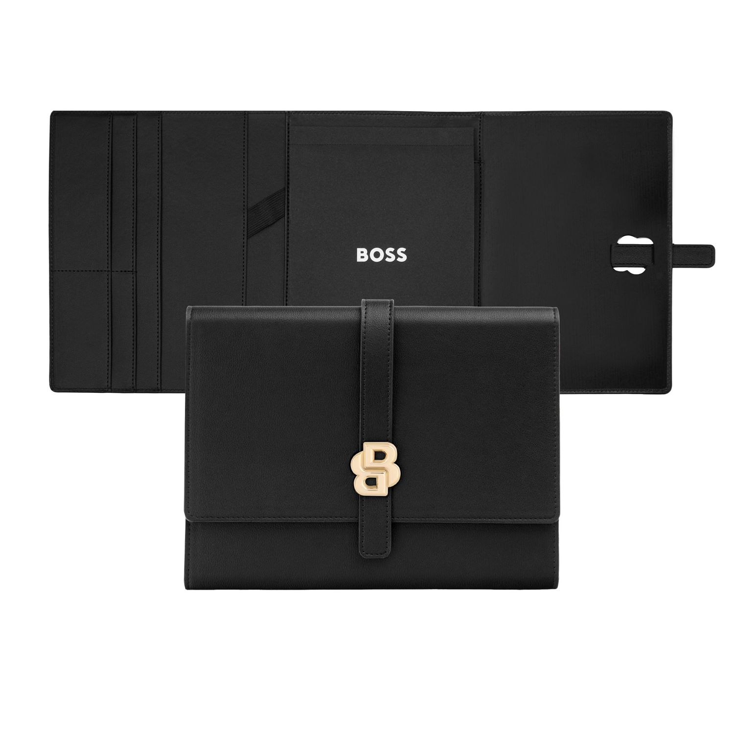 Teczka A5 Double B Black & Gold - obrazek 1