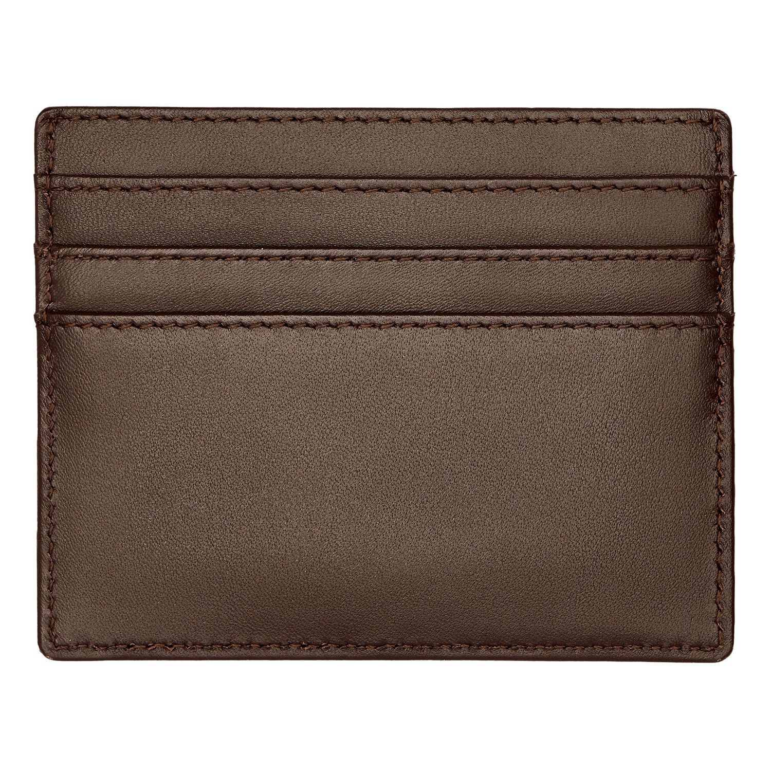 Etui na karty Classic Smooth Brown - obrazek 5