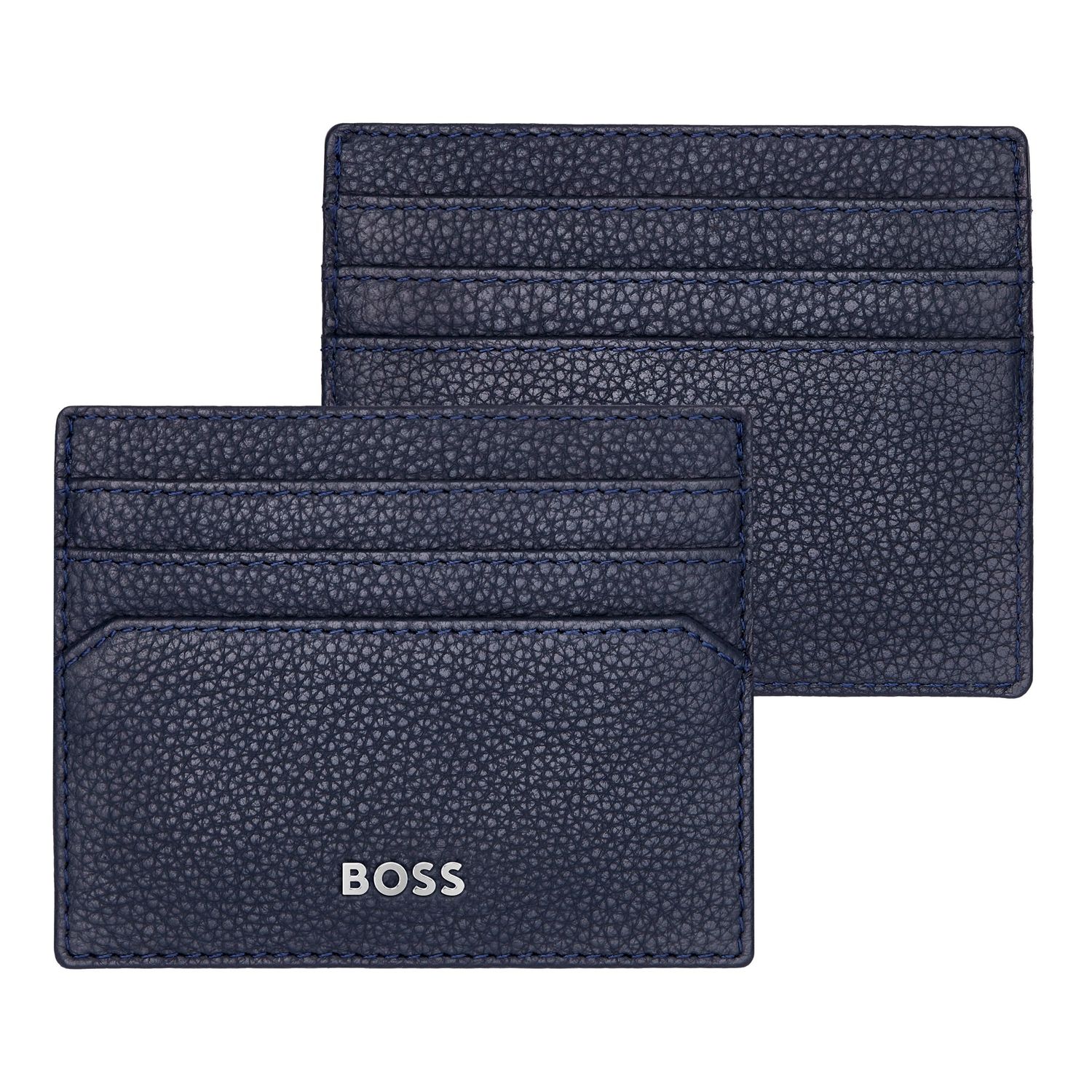 Etui na karty Classic Grained Navy