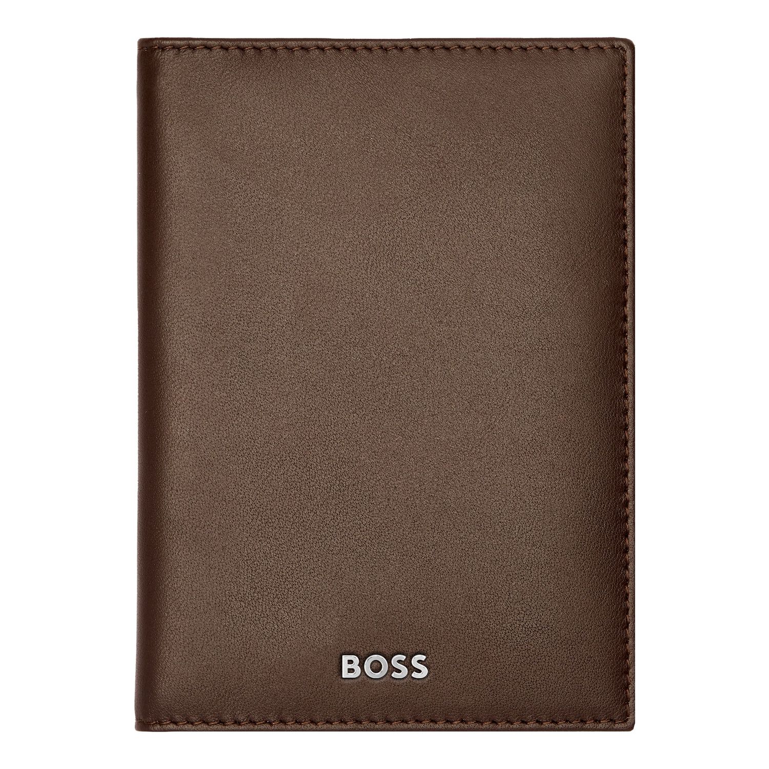 Etui na karty Classic Smooth Brown - obrazek 4