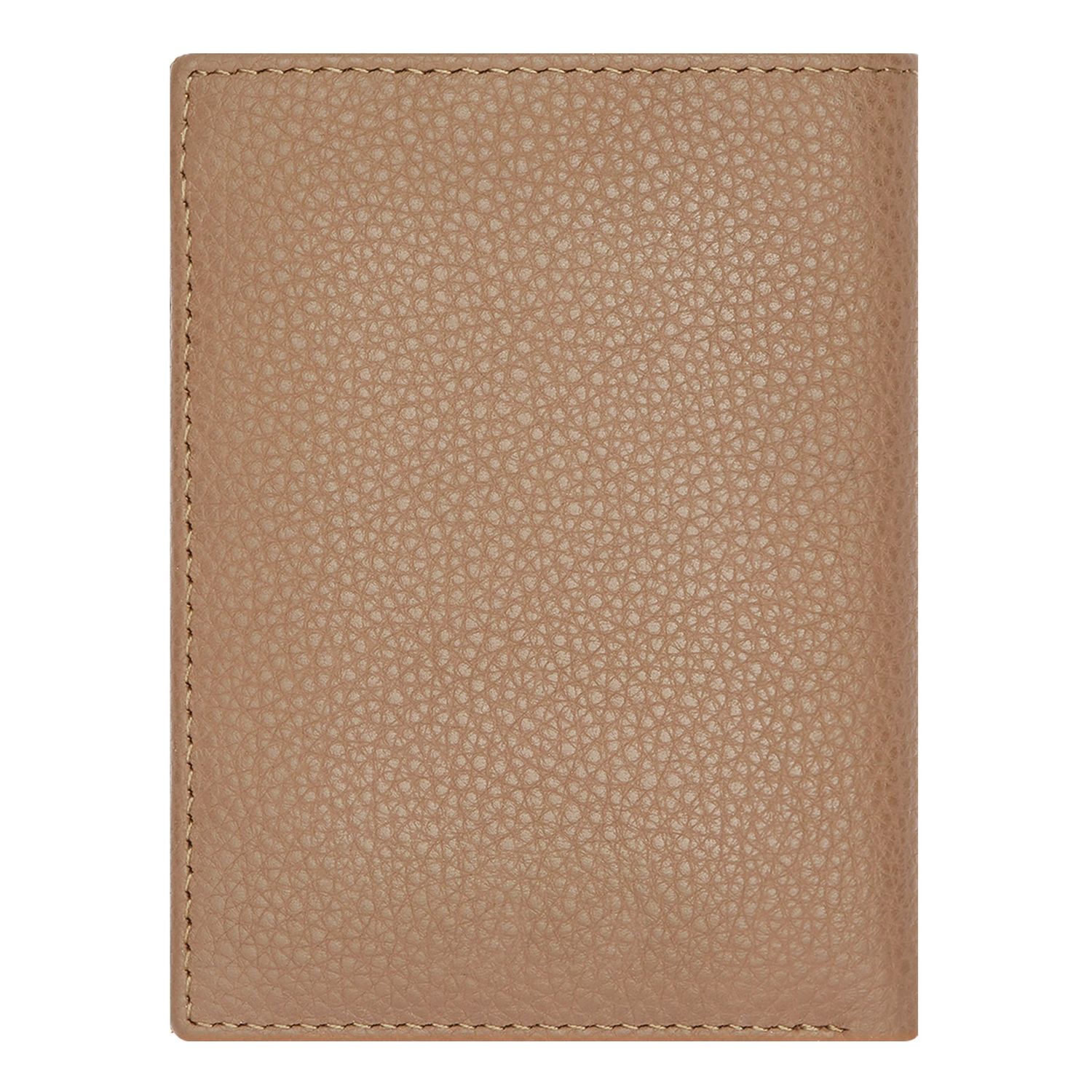 Card holder with flap Classic Grained Camel - obrazek 7