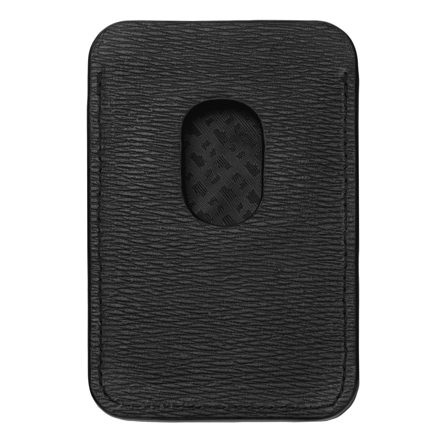 Magnetic card holder for smartphone Magnet Mobile Iconic Black - obrazek 4