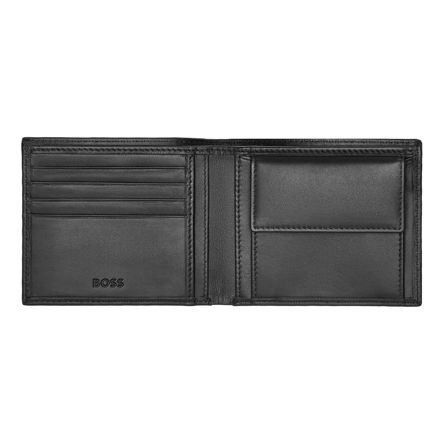 Portmonetka  Classic Smooth Black - obrazek 3