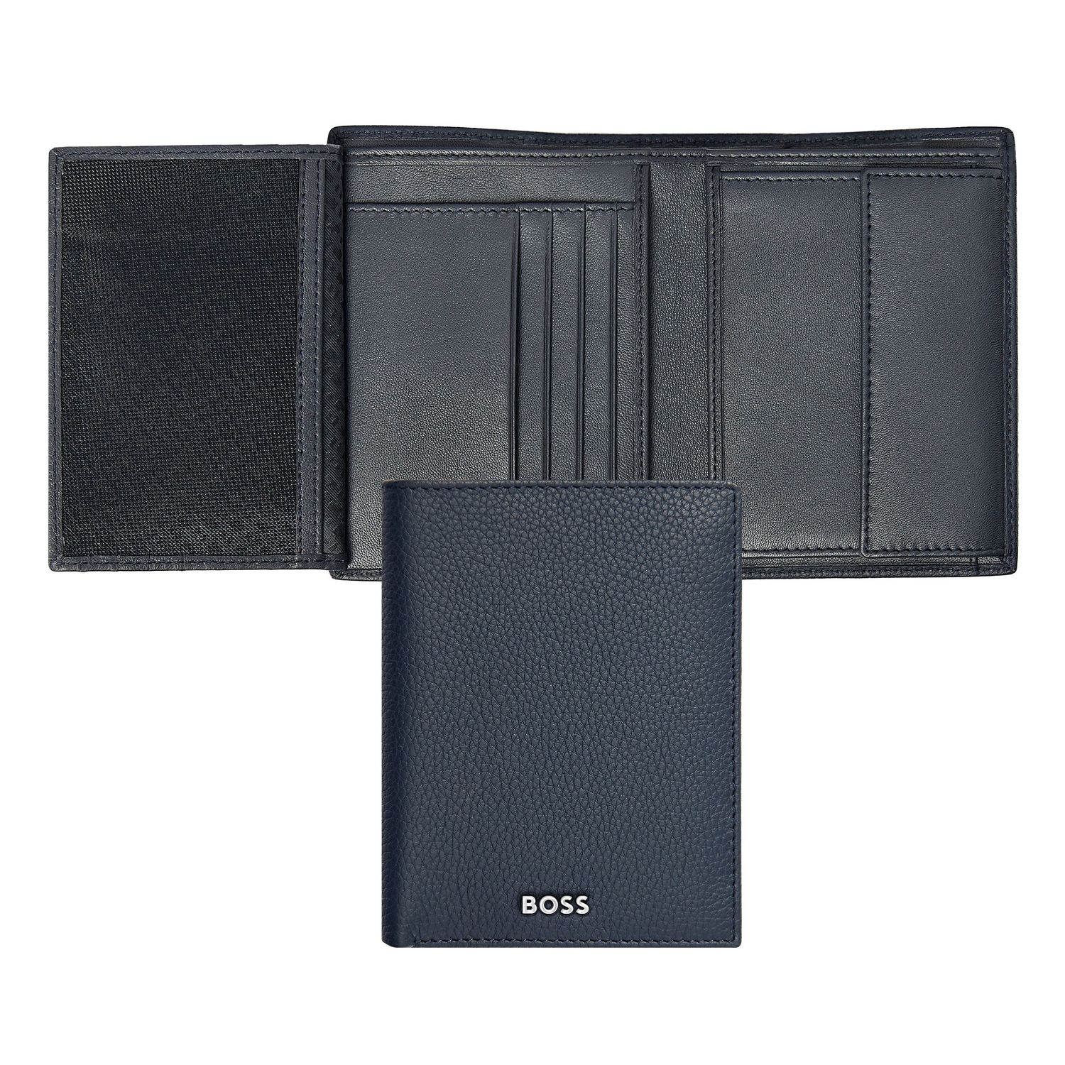 Portfel Classic Grained Navy