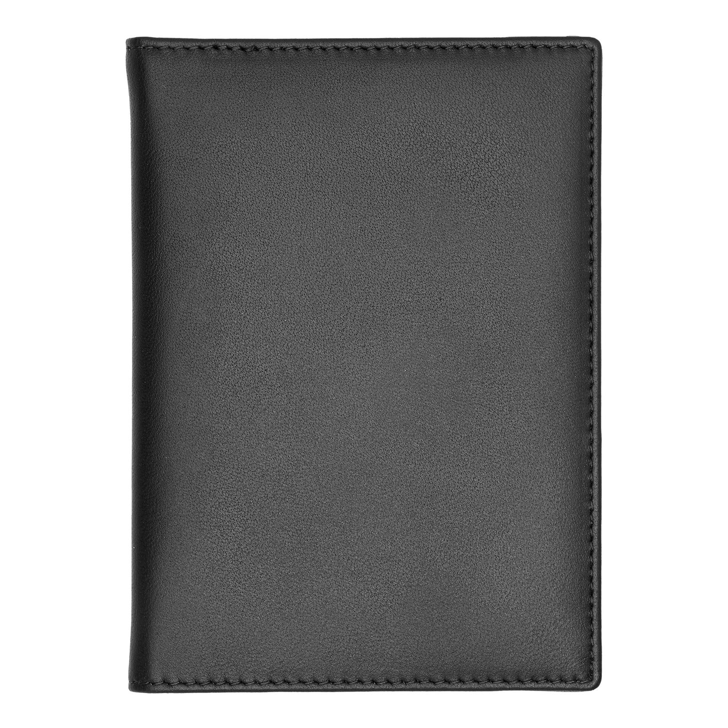 Etui na paszport Classic Smooth Black - obrazek 5