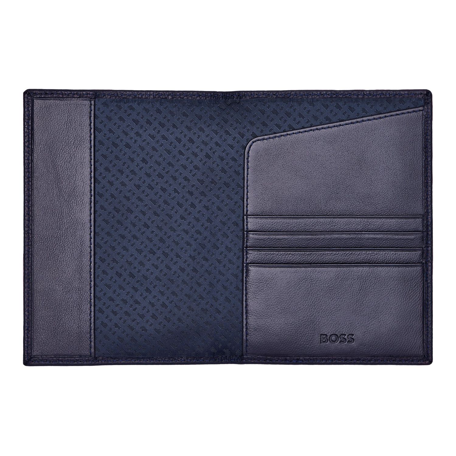 Etui na paszport Classic Grained Navy - obrazek 3