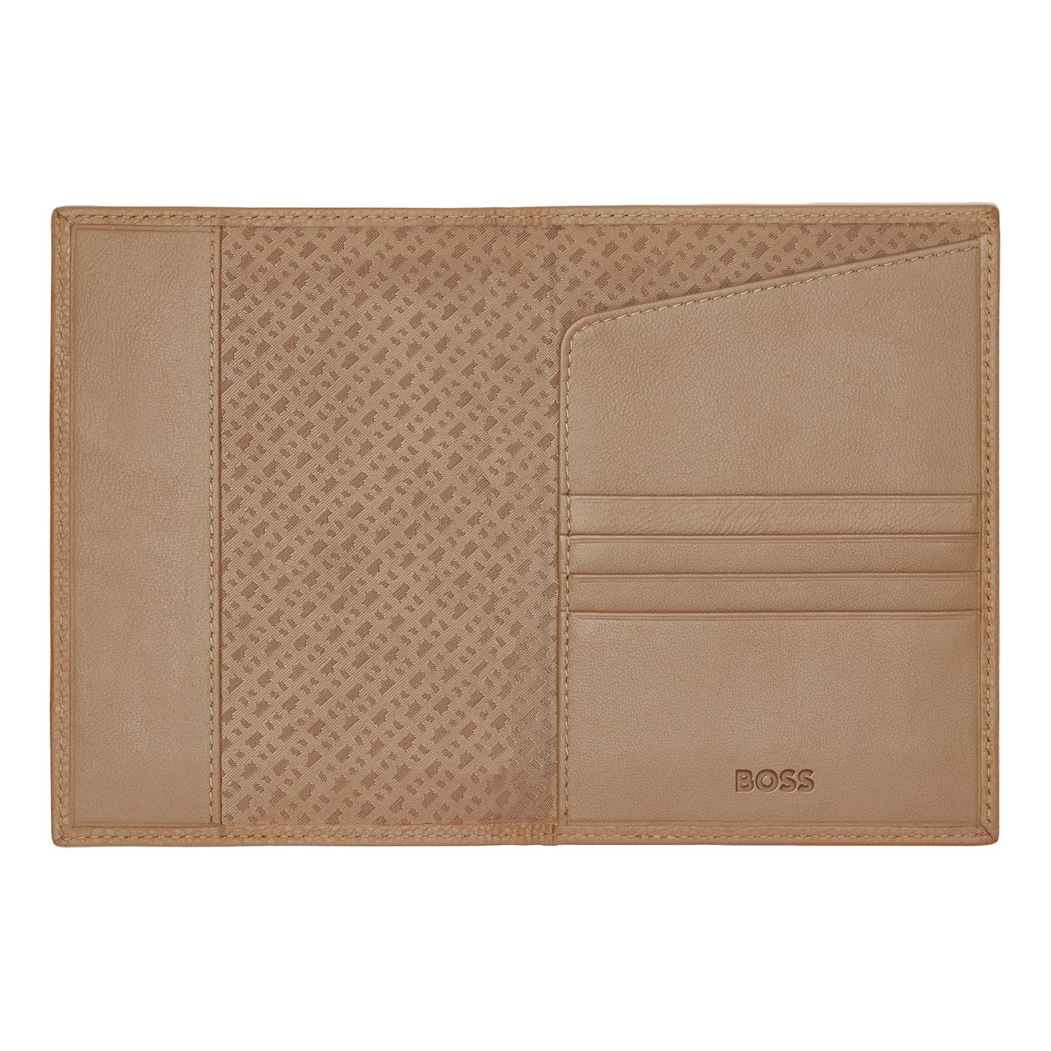 Etui na paszport Classic Grained Camel - obrazek 3