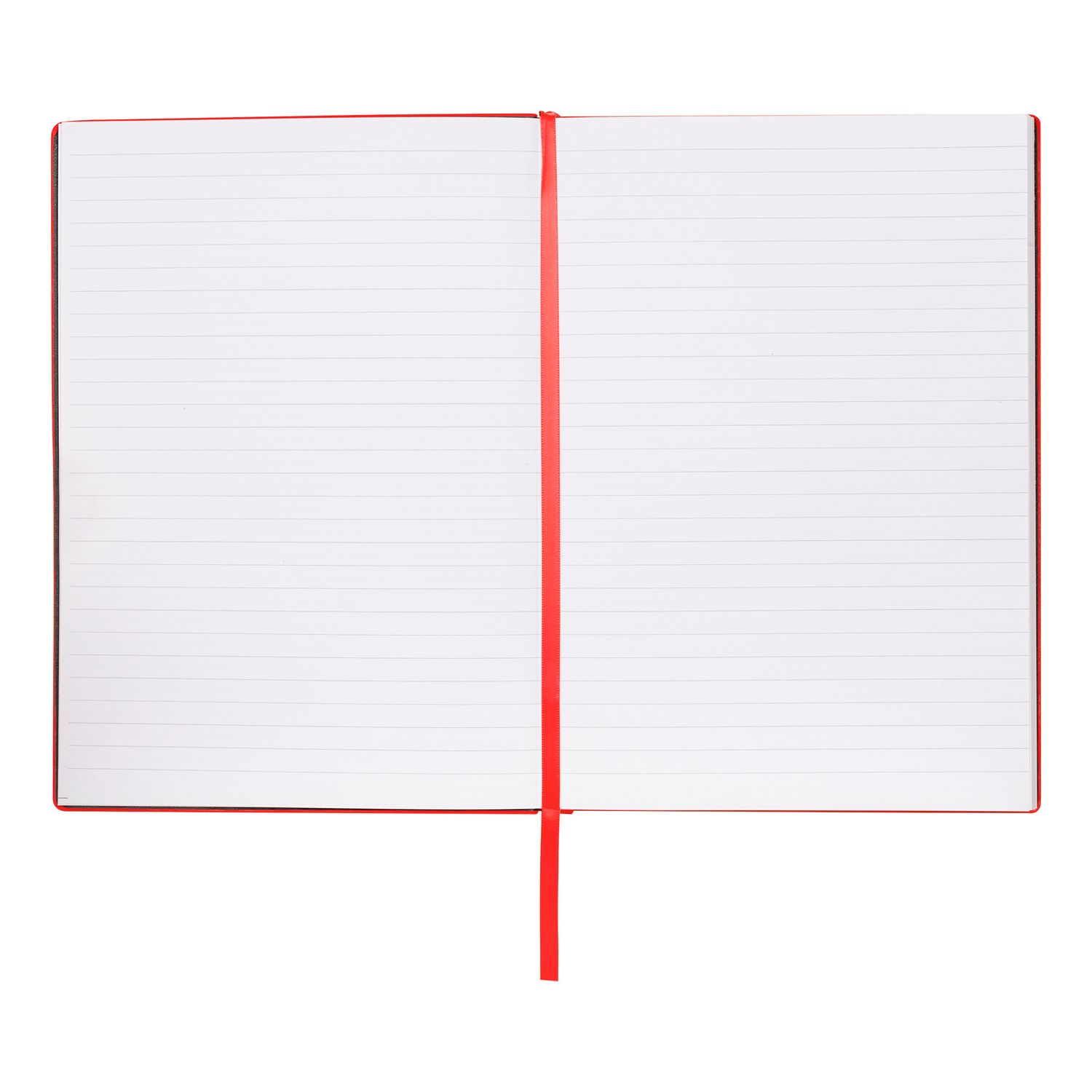 Notatnik A5 Essential Red Lined - obrazek 3