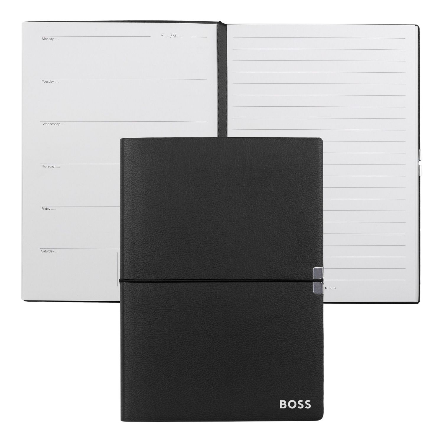 Notatnik A5 Elegance Black Agenda