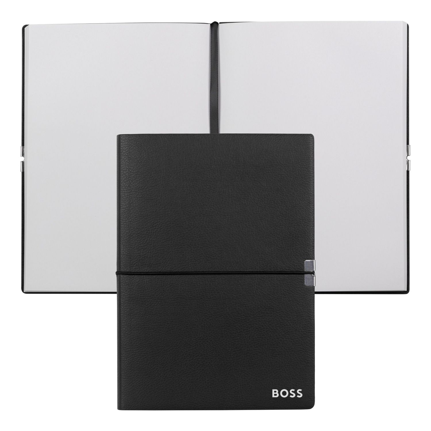 Notatnik A5 Elegance Black Plain