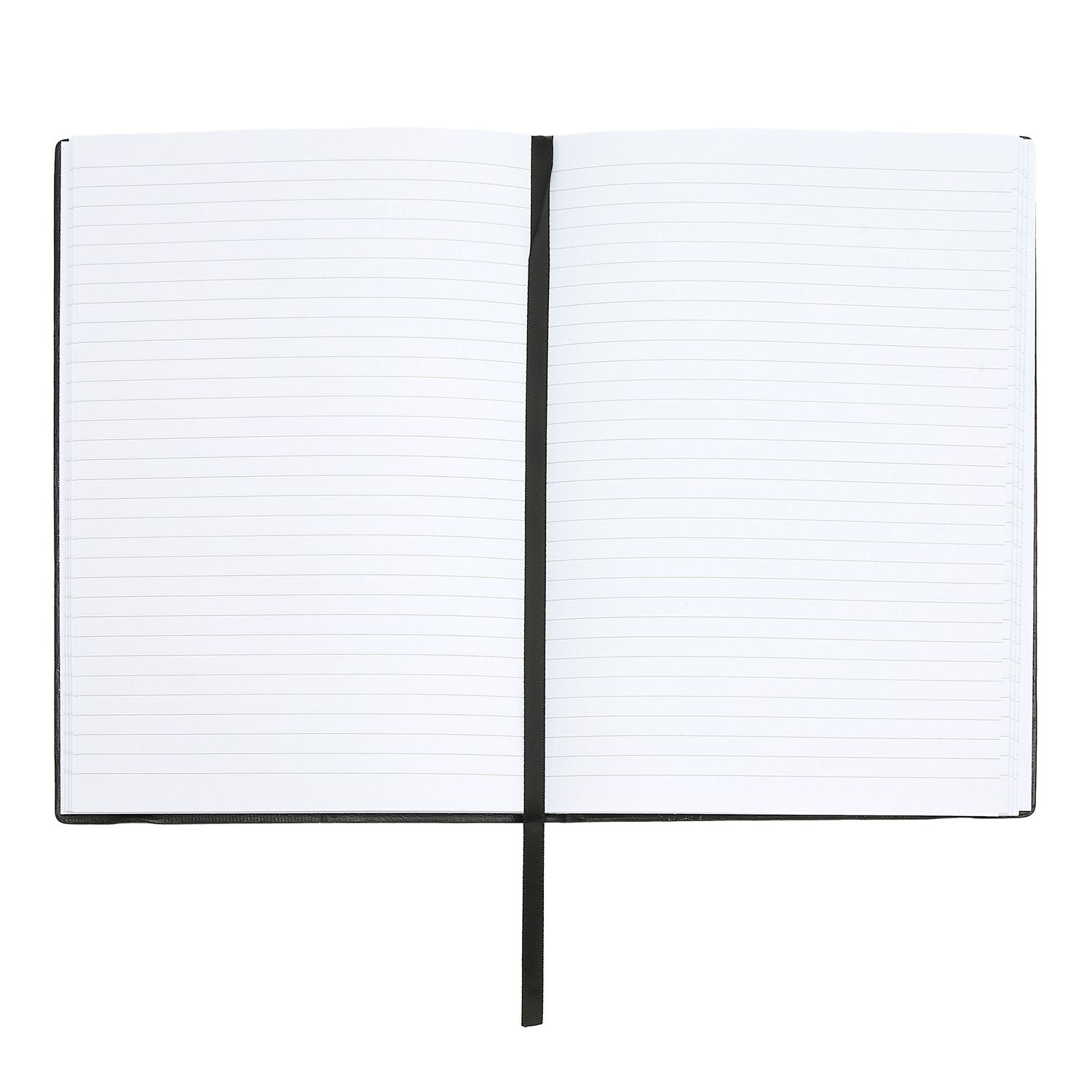 Notatnik A5 Iconic Black Lined - obrazek 4