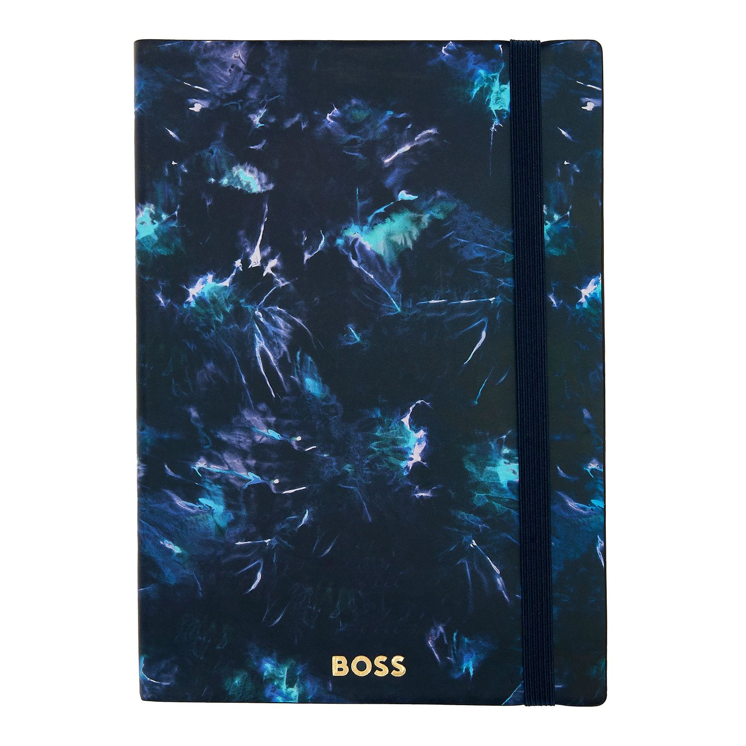 Notatnik A5 Tie-dye Flower Navy Lined - obrazek 3