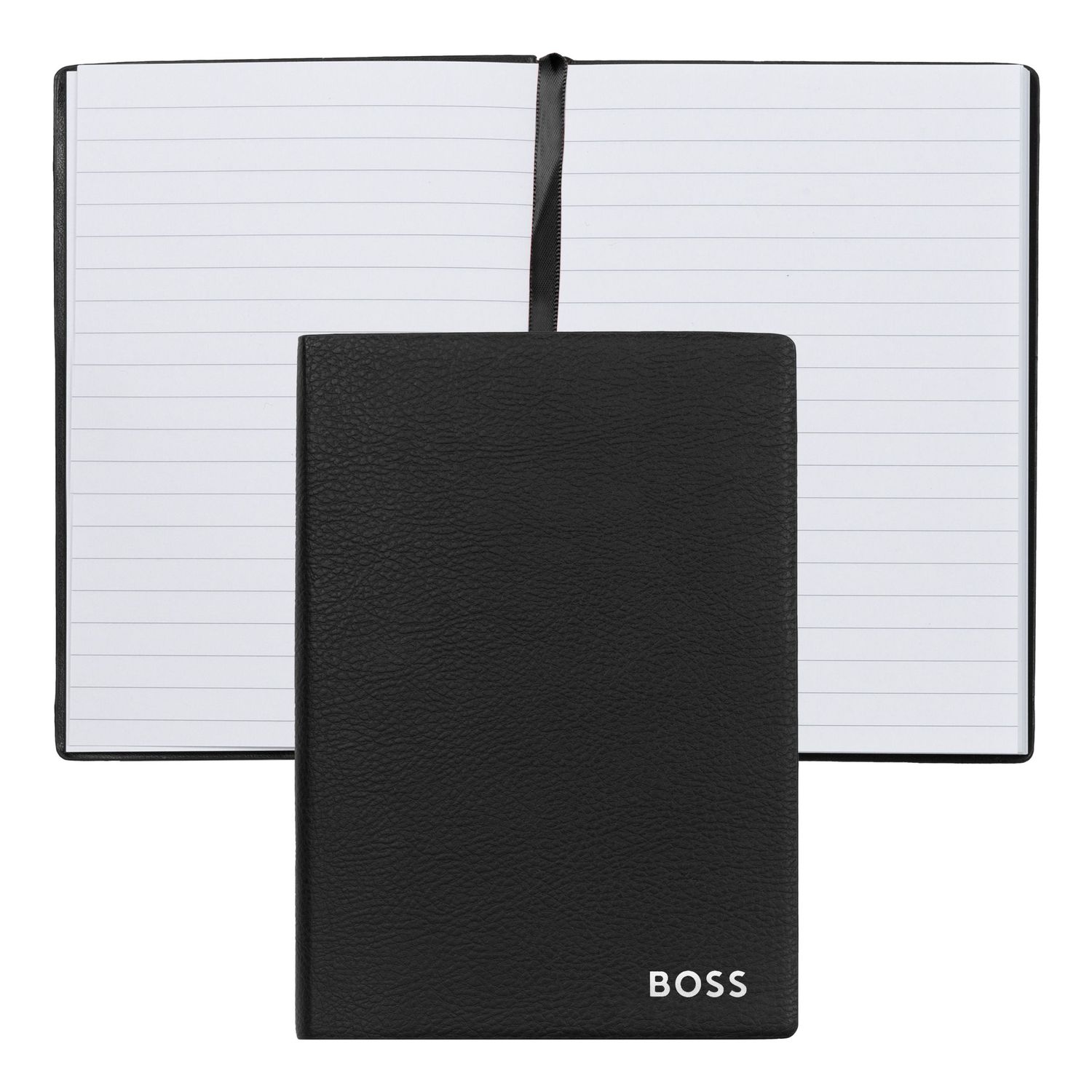 Notes A6 Essential Black Lined