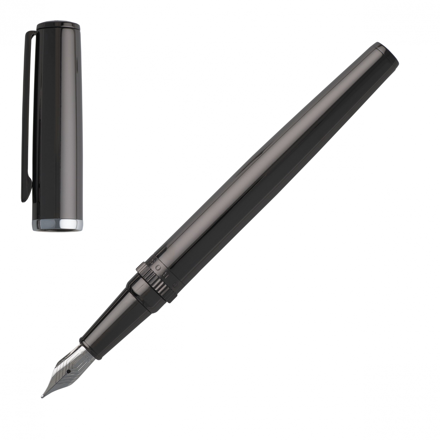 Wieczne pióro Gear Metal Dark Chrome - obrazek 4