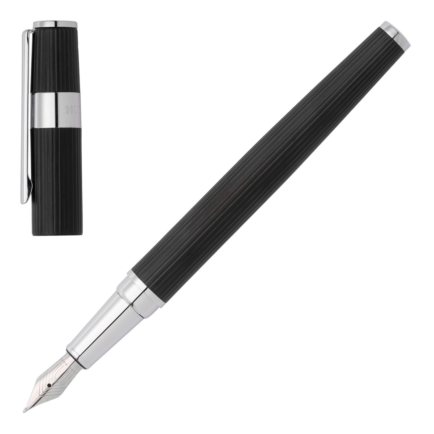 Wieczne pióro Gear Pinstripe Black / Chrome - obrazek 6