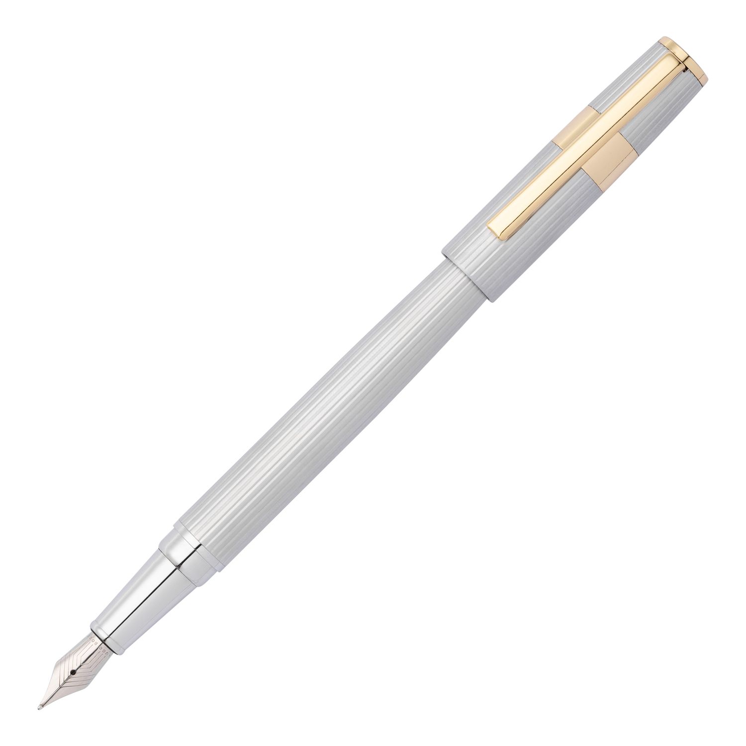 Wieczne pióro Gear Pinstripe Silver / Gold - obrazek 5