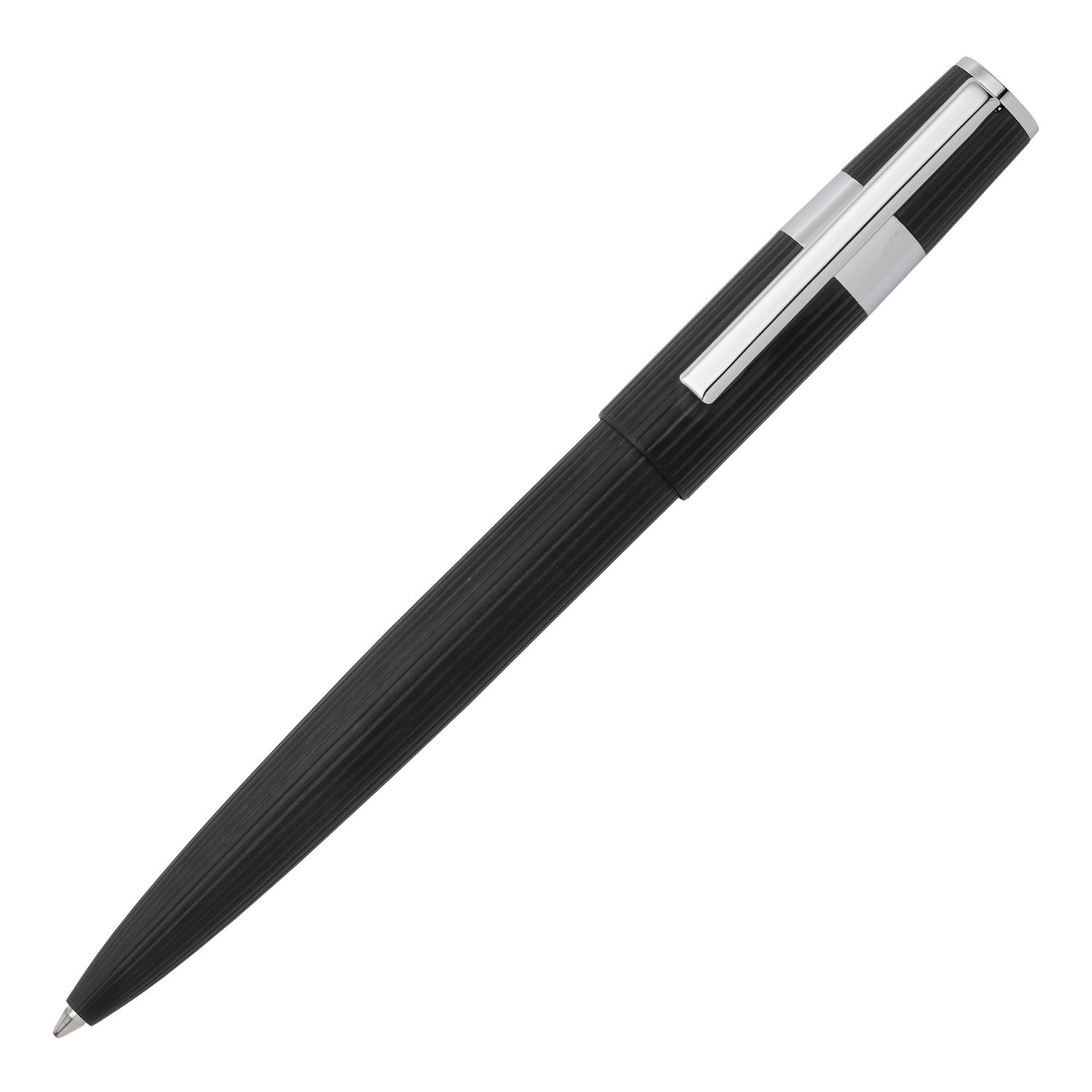 pióro kulkowe Gear Pinstripe Black / Chrome