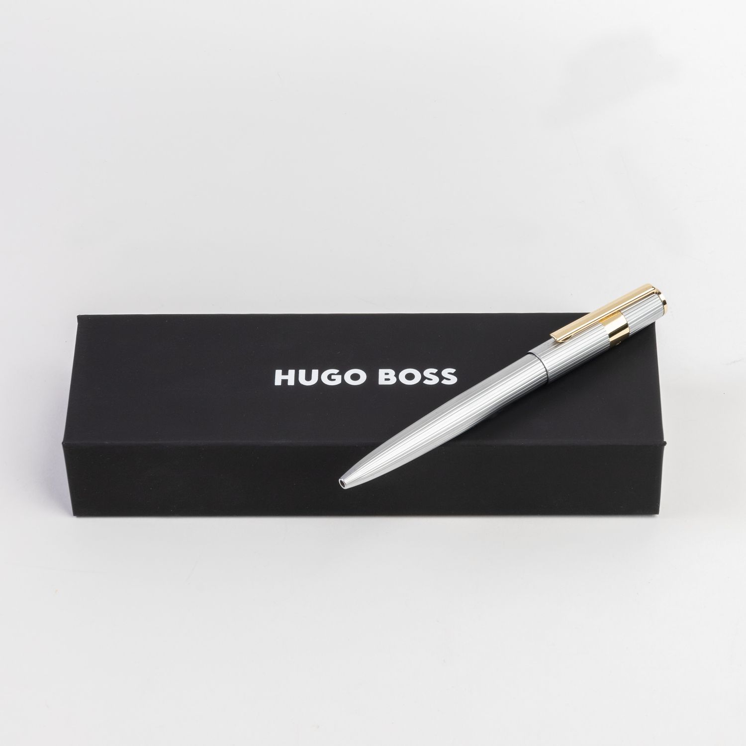 pióro kulkowe Gear Pinstripe Silver / Gold - obrazek 4