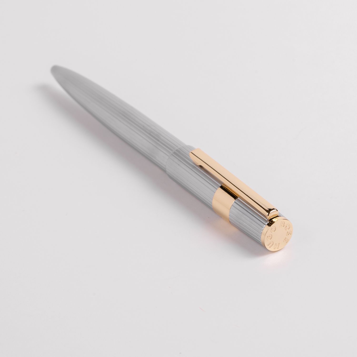 pióro kulkowe Gear Pinstripe Silver / Gold - obrazek 3
