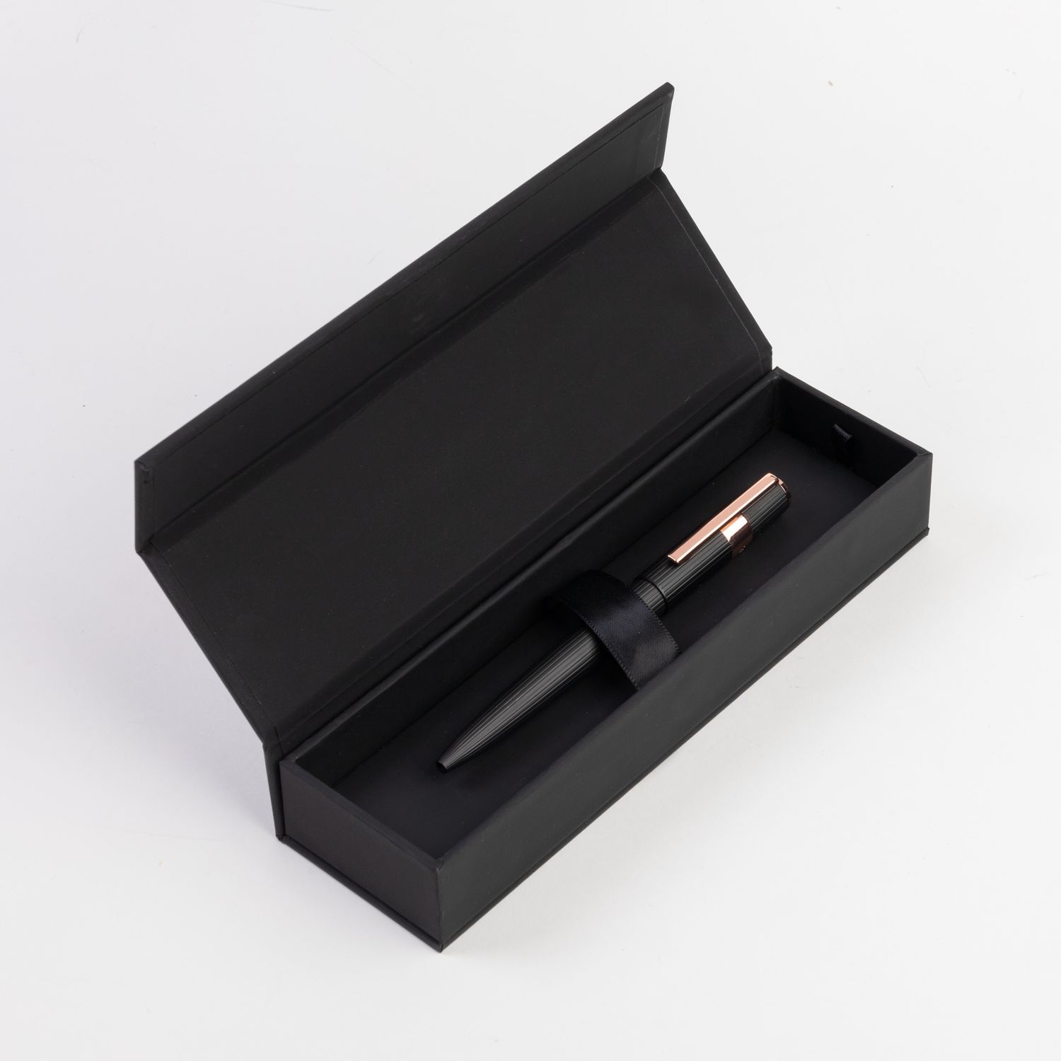 pióro kulkowe Gear Pinstripe Black / Rosegold - obrazek 3