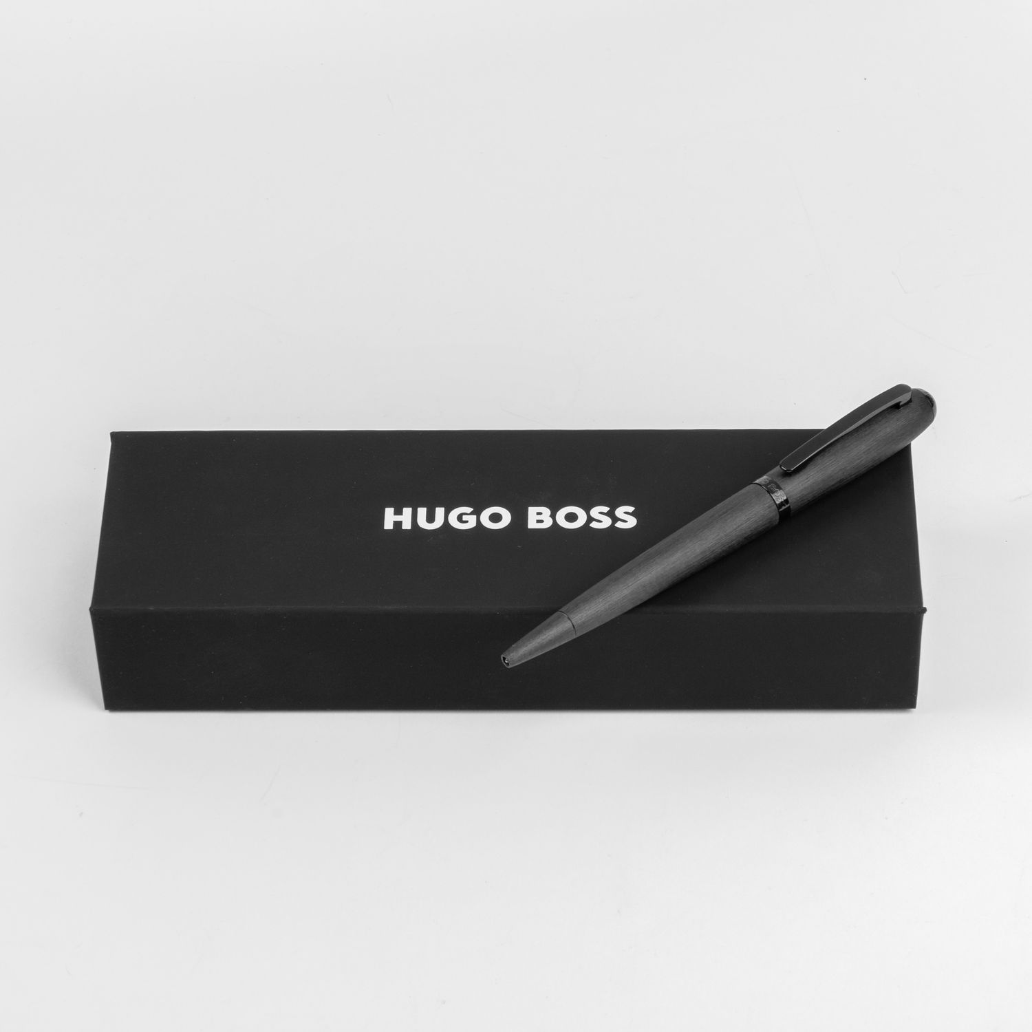 pióro kulkowe Contour Brushed Black - obrazek 2