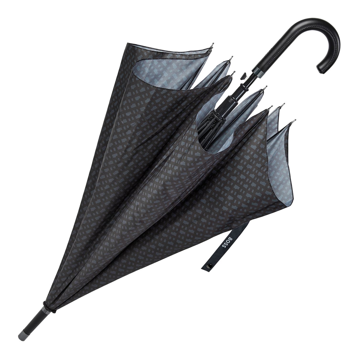 Parasol Monogramme Dark Grey - obrazek 2
