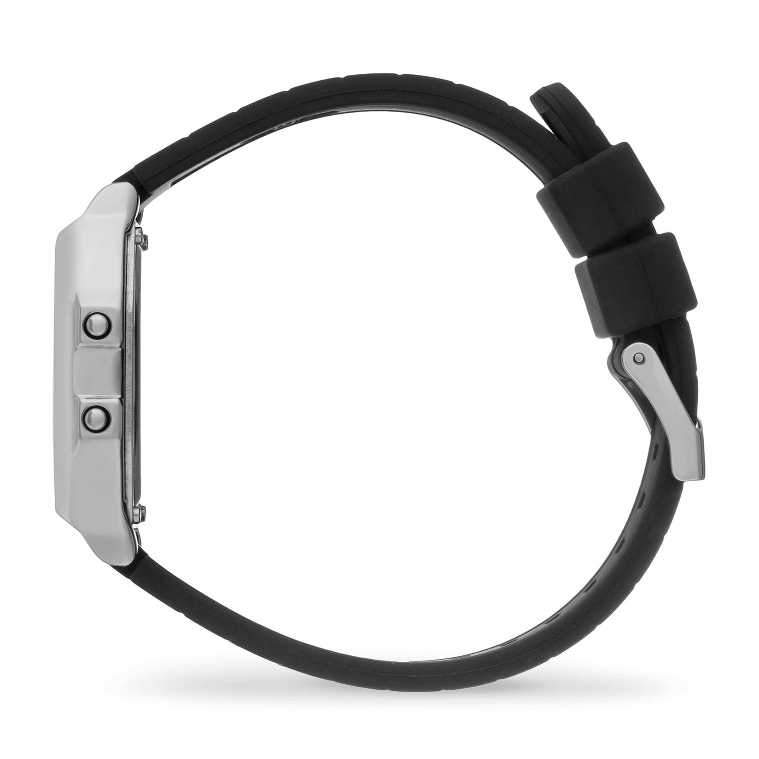 ICE digit retro-Metal silver mirror-Black -Small - obrazek 3