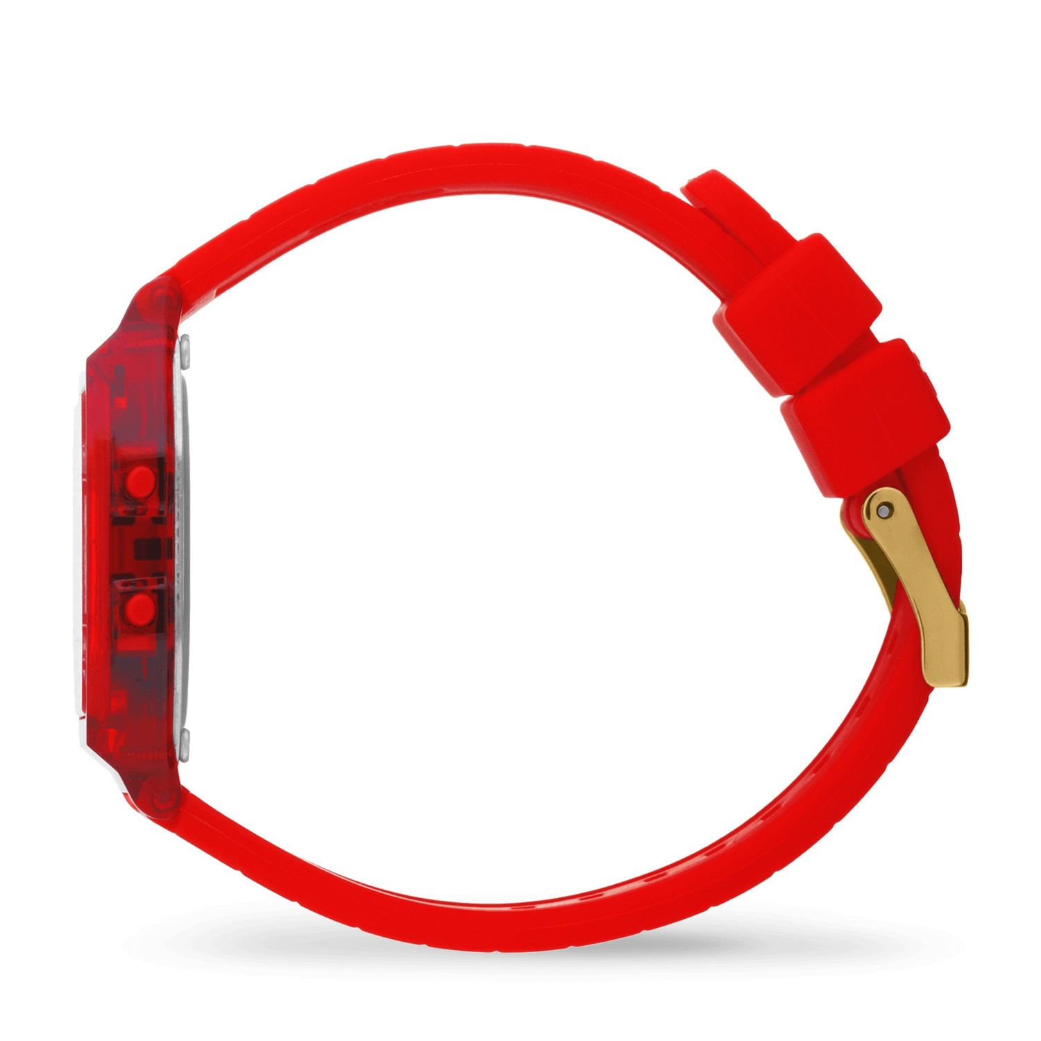 ICE digit retro-Red passion-Clear-Small - obrazek 2