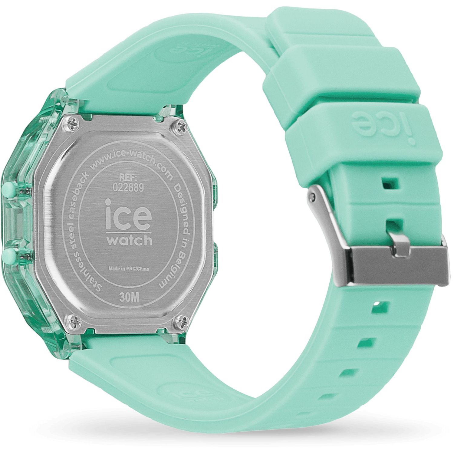 ICE digit retro-Azure blue-Clear-Small - obrazek 4