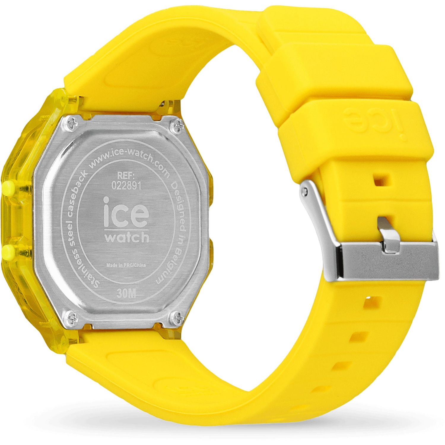 ICE digit retro-Electric yellow-Clear-Small - obrazek 4