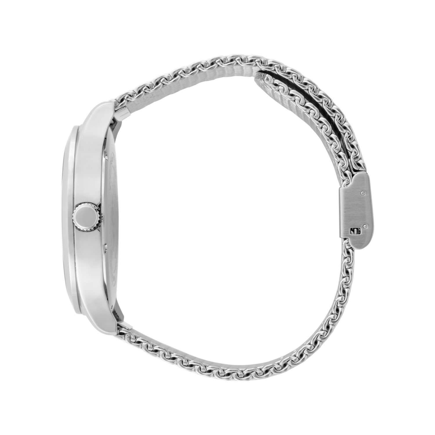 ICE steel solar Silver Dark Blue Milanese - obrazek 2