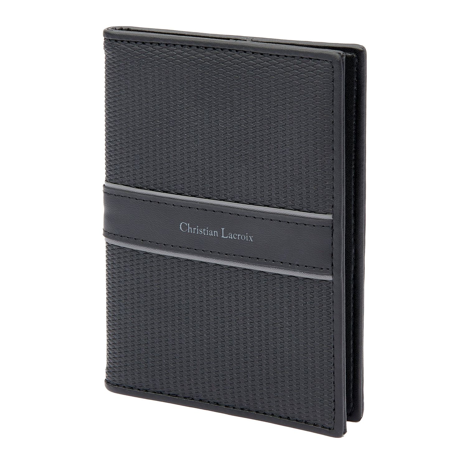 Etui na paszport Caprio Black - obrazek 4
