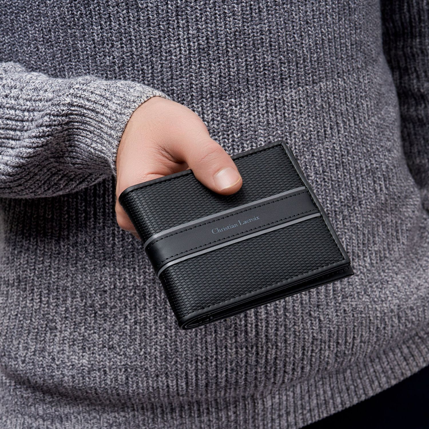 Portfel karty Caprio Black - obrazek 5