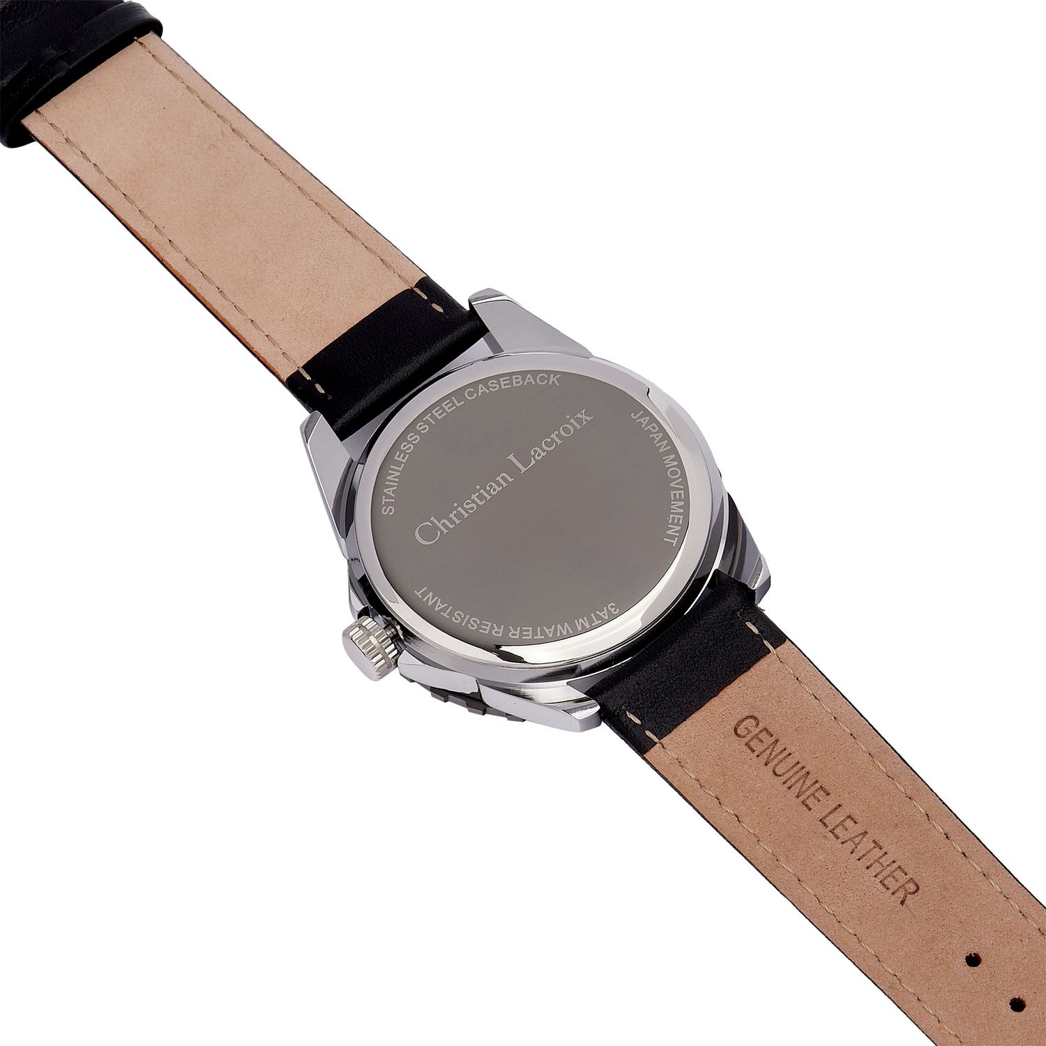 Zegarek z datownikiem Sol Black & Chrome - obrazek 6