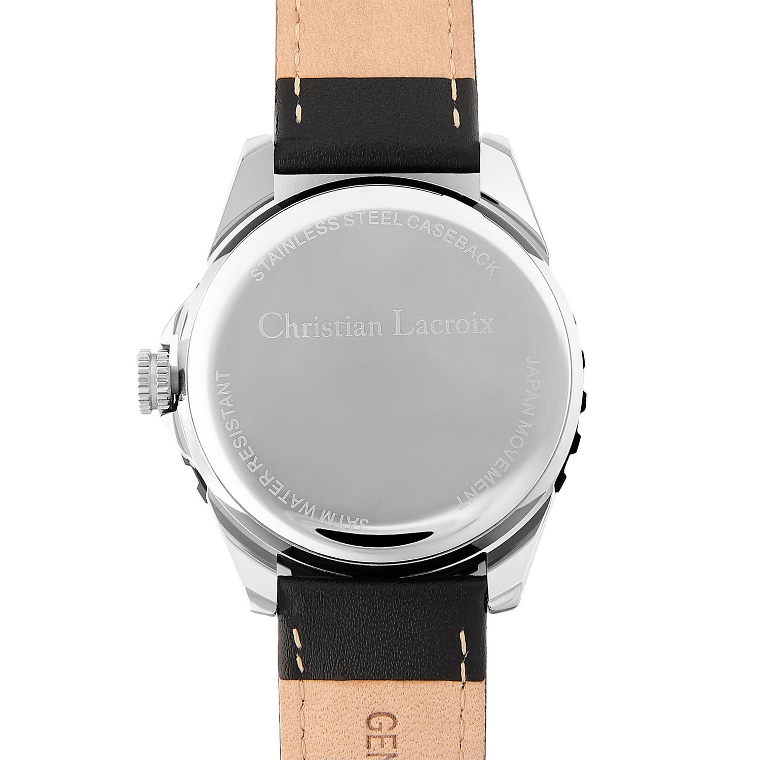 Zegarek z datownikiem Sol Black & Chrome - obrazek 7