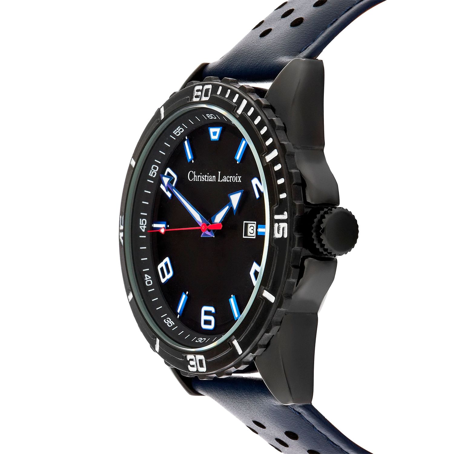 Zegarek z datownikiem Sol Navy & Black - obrazek 2
