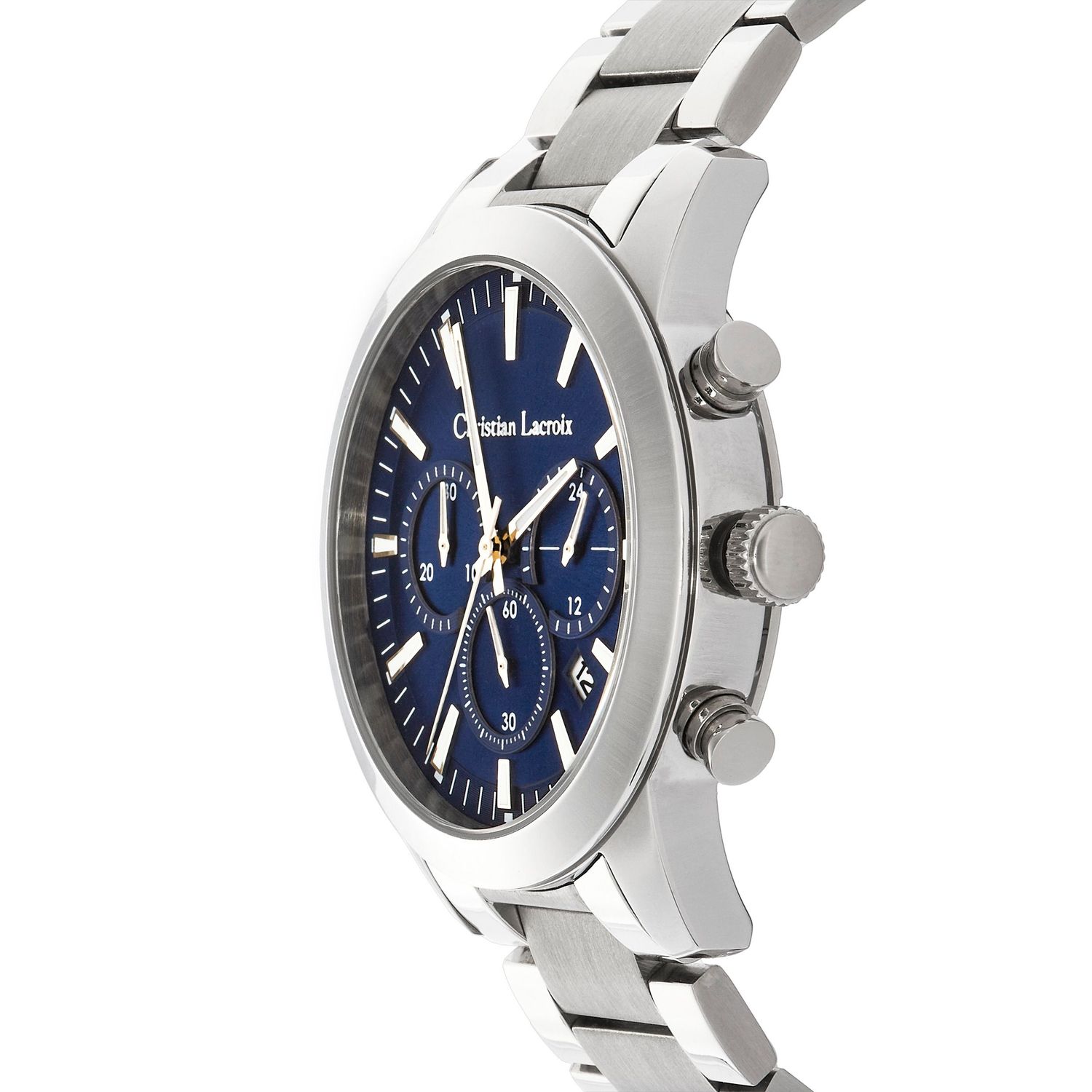Zegarek z datownikiem Astrum Chrome / Navy - obrazek 6