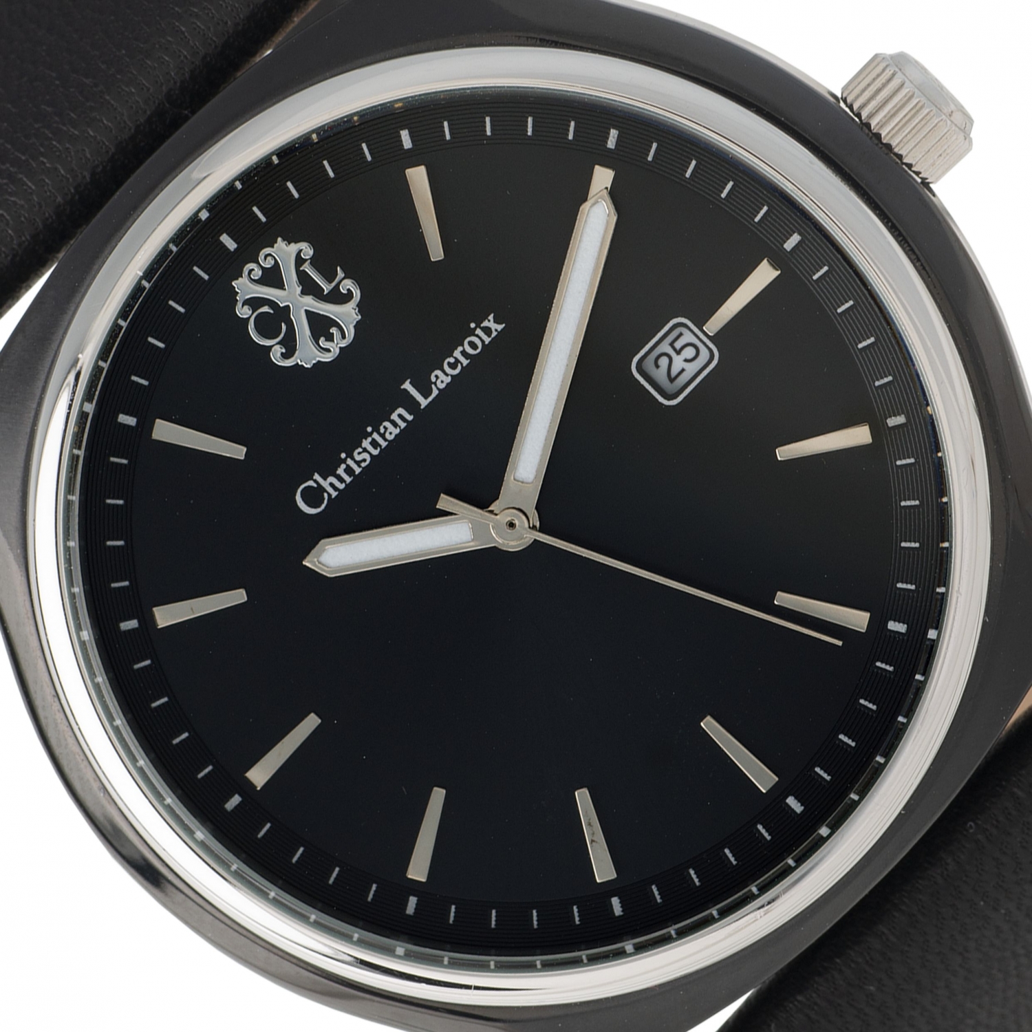 Zegarek z datownikiem More Black - obrazek 2