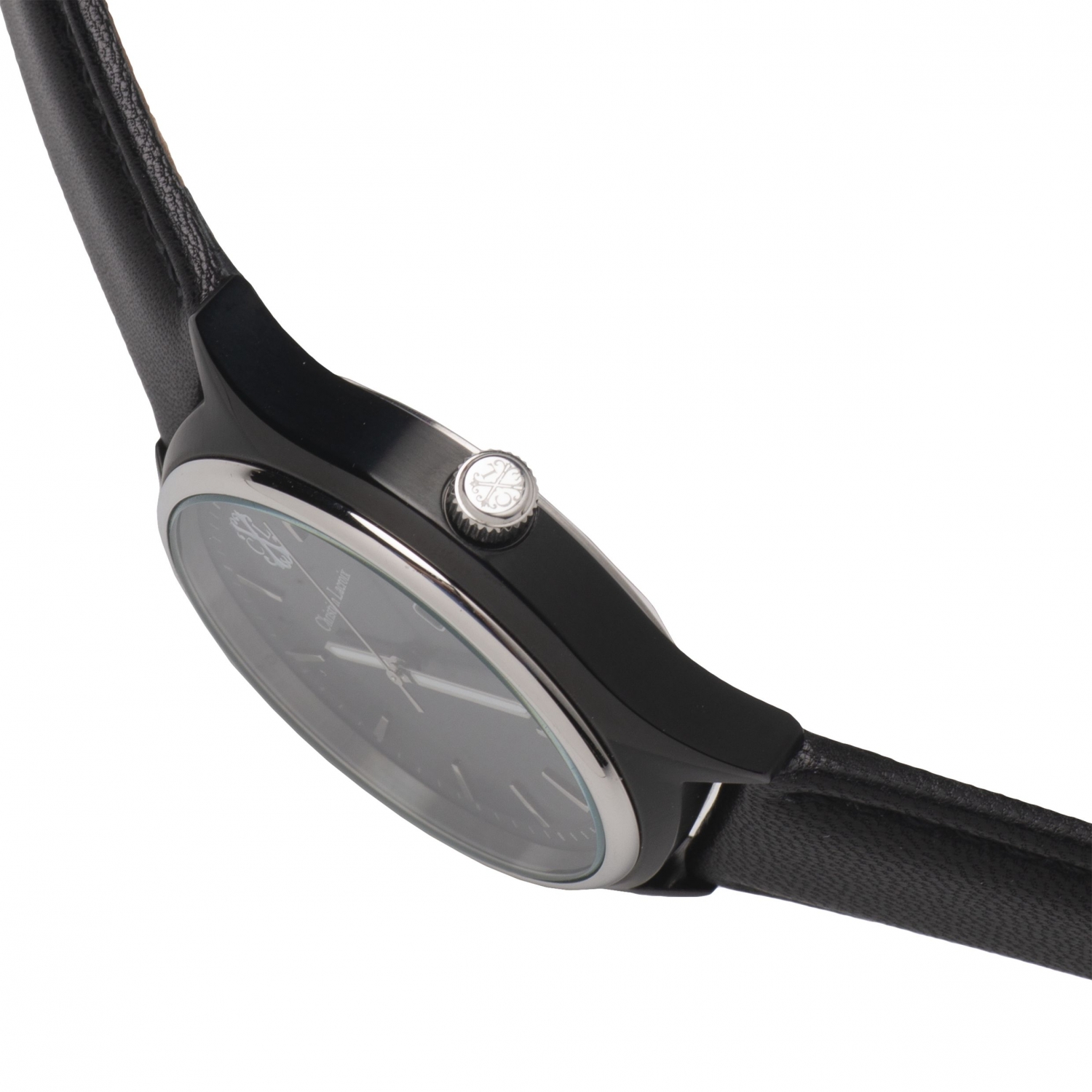 Zegarek z datownikiem More Black - obrazek 3