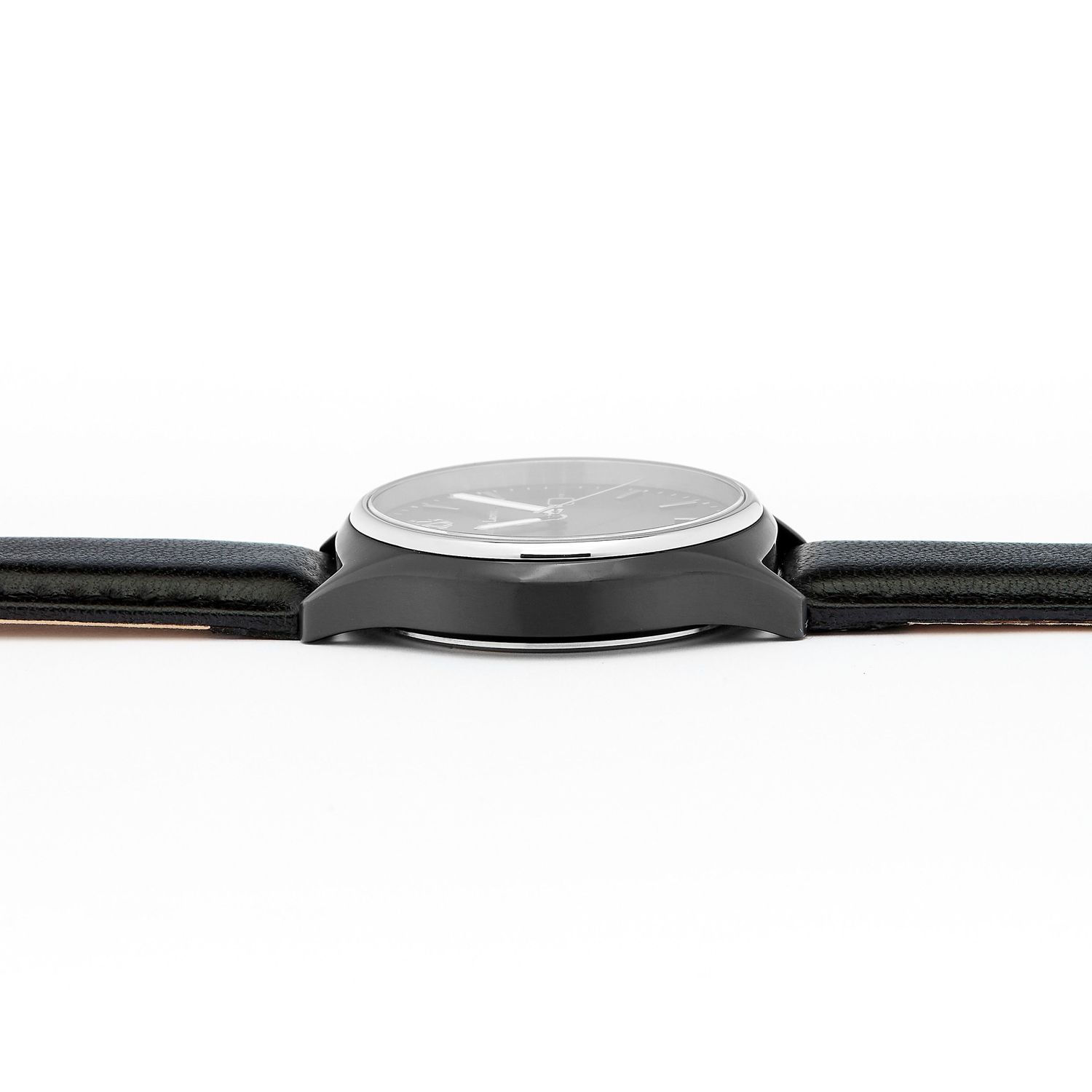 Zegarek z datownikiem More Black - obrazek 4