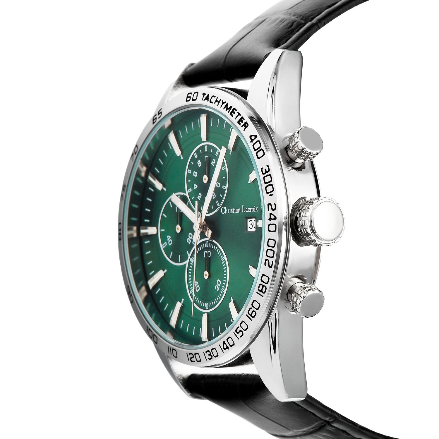 Chronograf Tempus Black / Green - obrazek 3