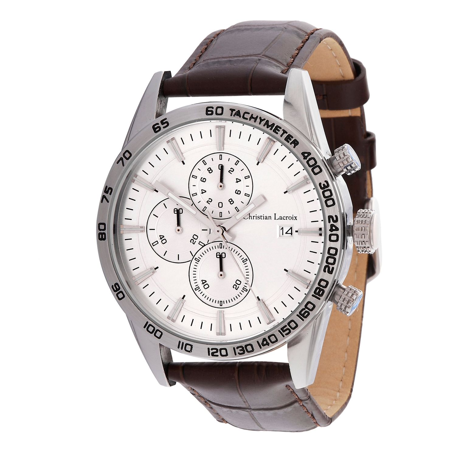 Chronograf Tempus Brown / Silver