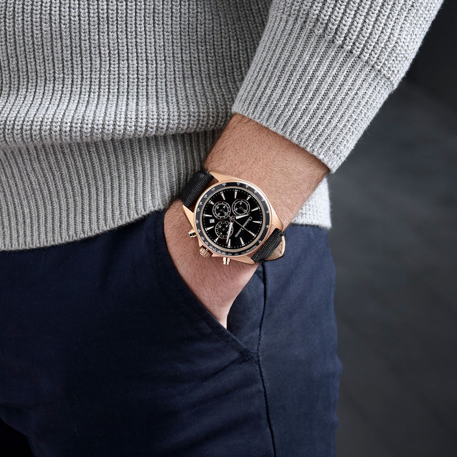 Chronograf Caprio Rosegold - obrazek 4