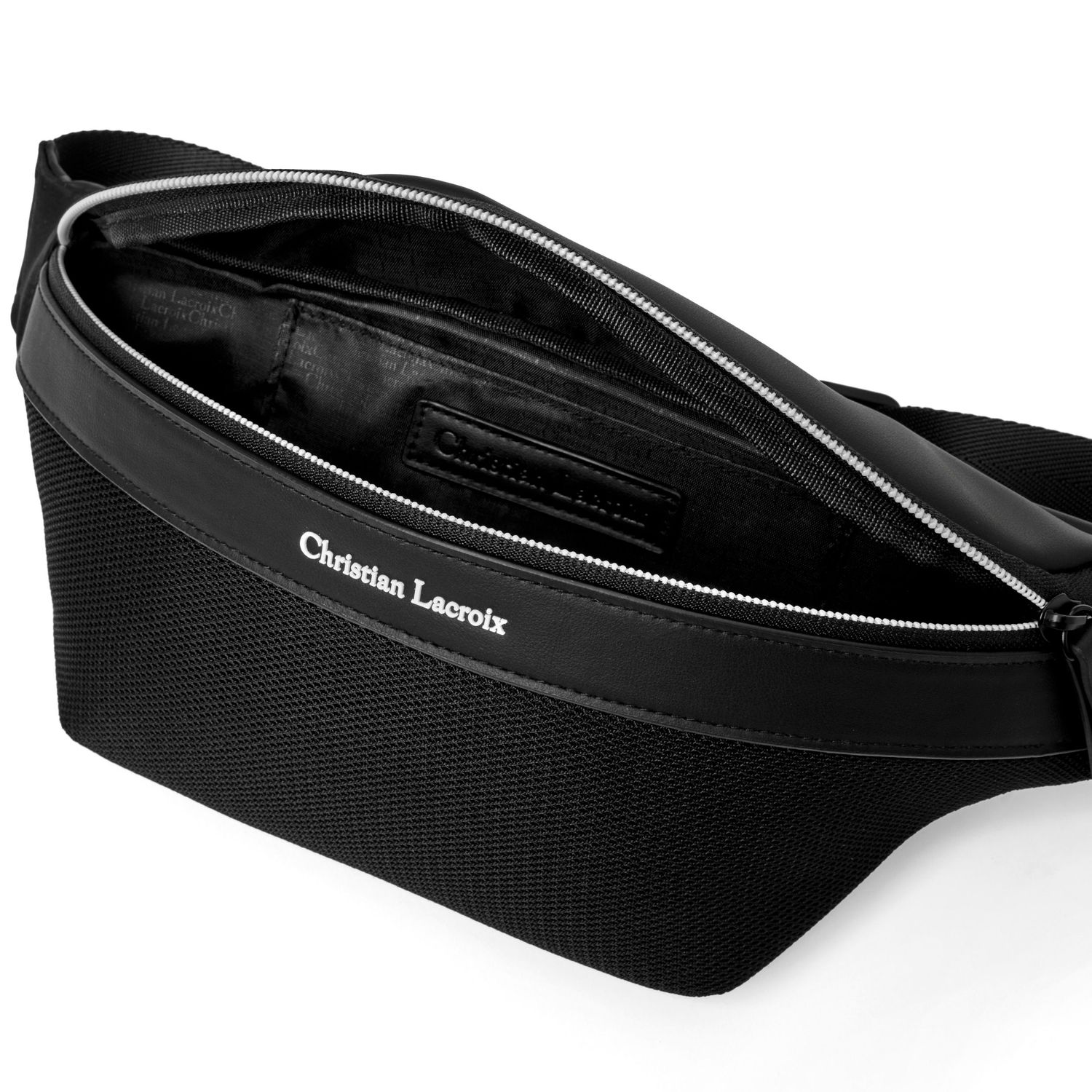 Waistpack Whiteline Black - obrazek 5