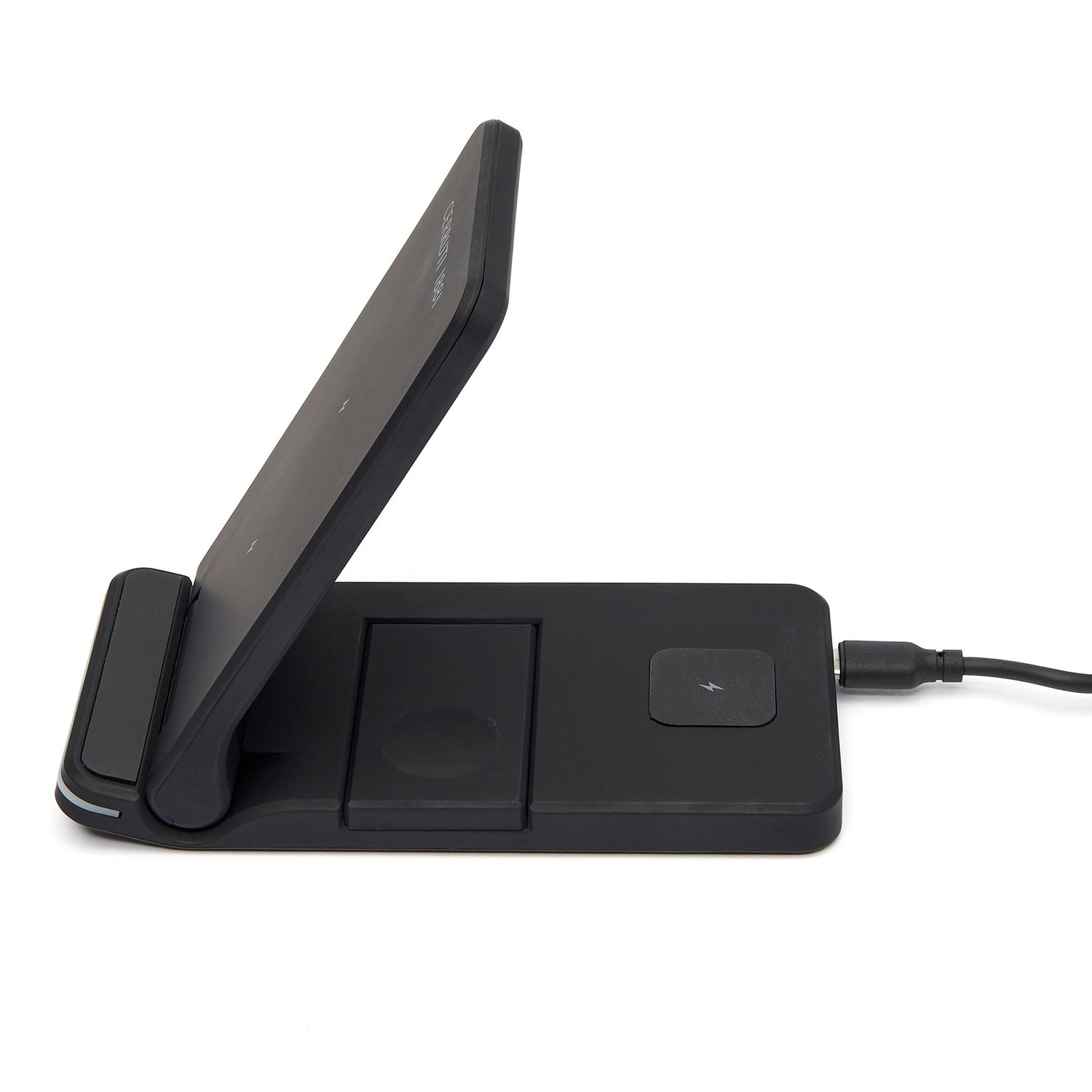 Wireless charger Block Black - obrazek 2