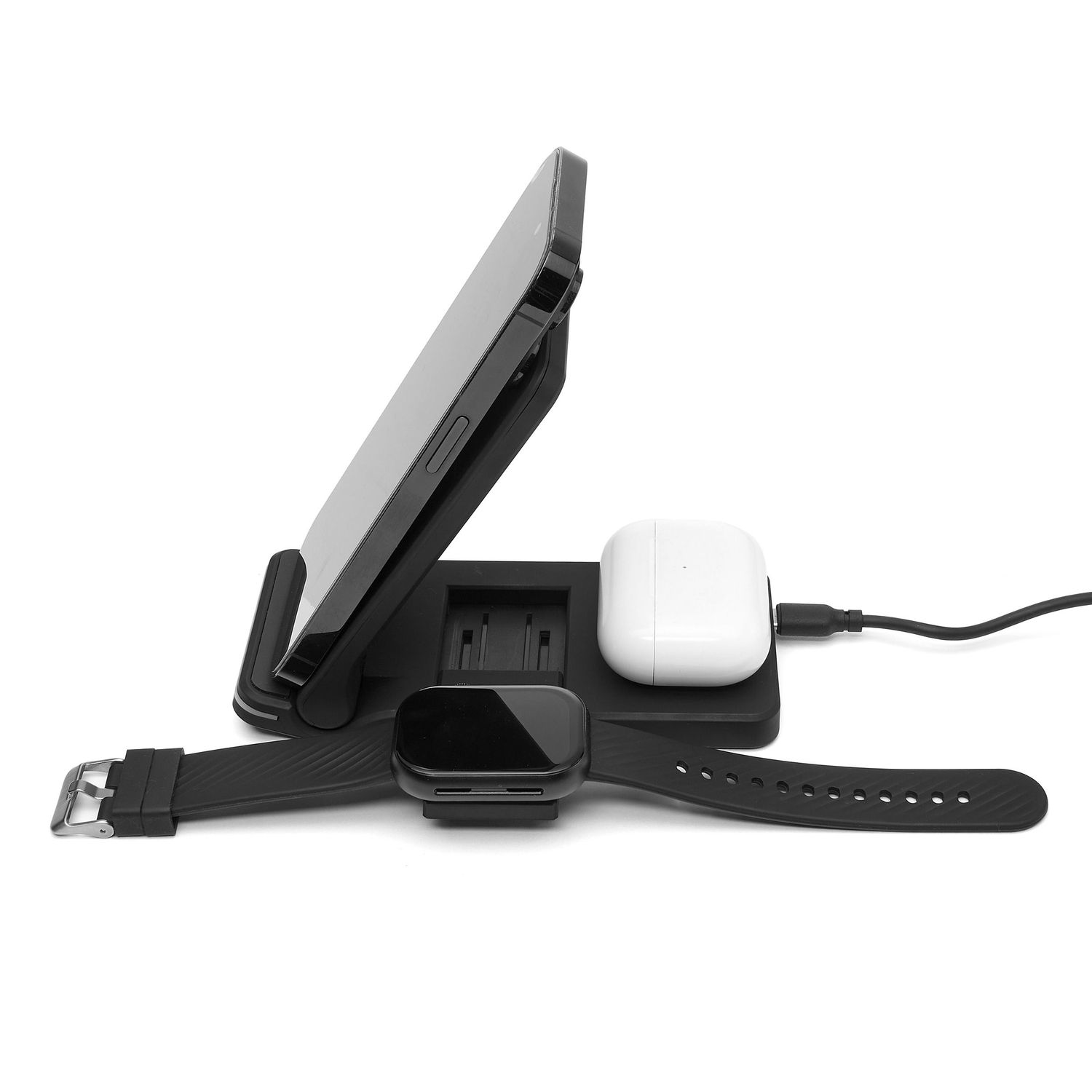 Wireless charger Block Black - obrazek 6