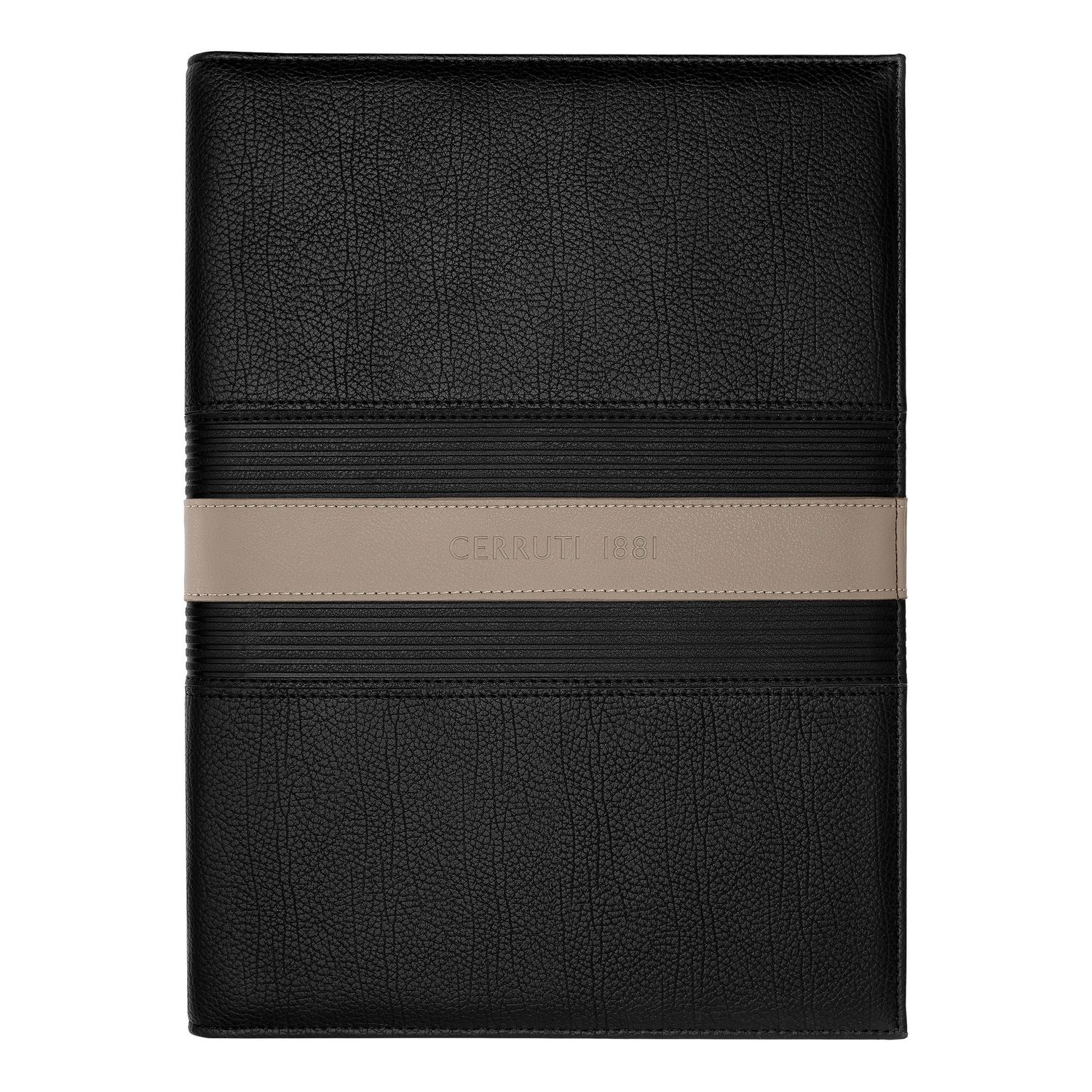 TeczkaA4 Delano Taupe & Black - obrazek 2