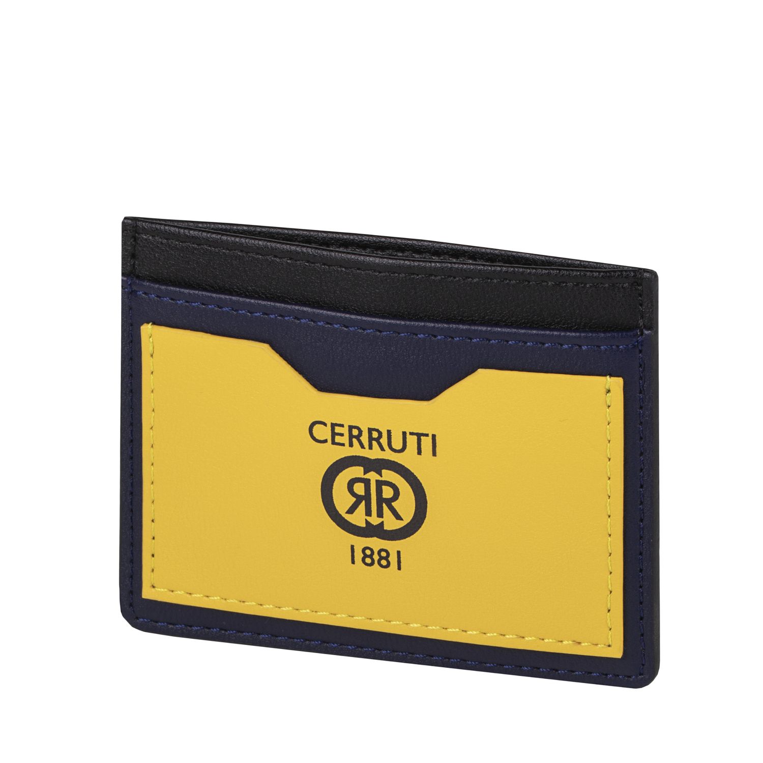 Etui na karty Brick Yellow Black Navy - obrazek 2